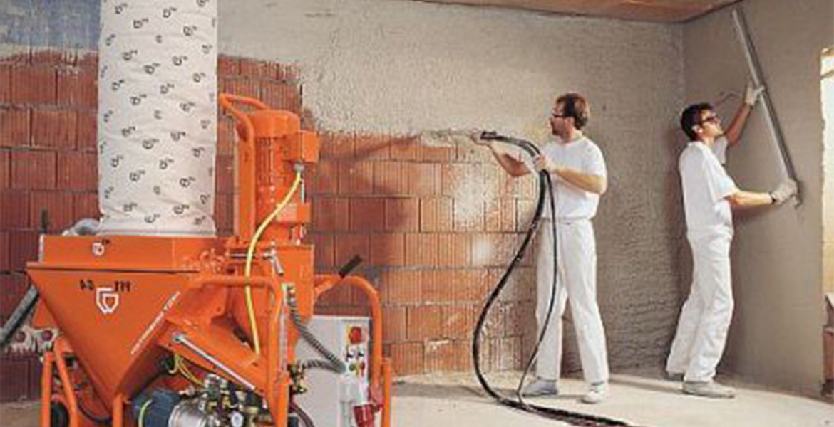 Makineli Alçı Uygulamaları, Osaka Construction